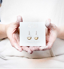 gold drop earrings - ASH Jewelry Studio - 4