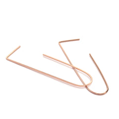 oblong earrings