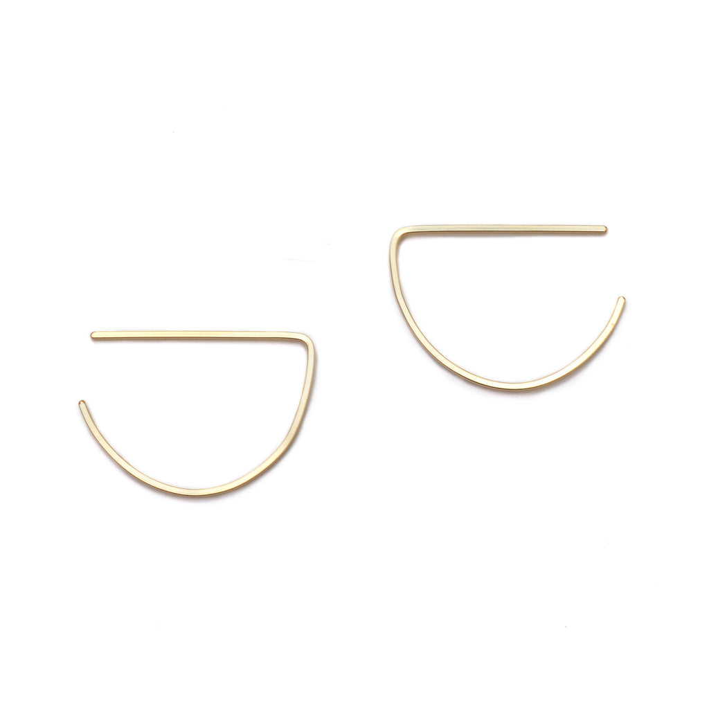 semi earrings - ASH Jewelry Studio - 1