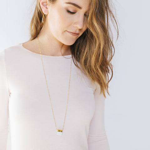 apex earrings, squared necklace set