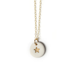 tiny gold star necklace - ASH Jewelry Studio - 1