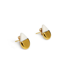 tiny drop stud earrings - ASH Jewelry Studio - 1