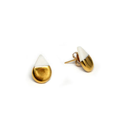 tiny drop stud earrings - ASH Jewelry Studio - 2