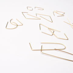 oblong earrings - ASH Jewelry Studio