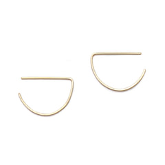 semi earrings - ASH Jewelry Studio - 1